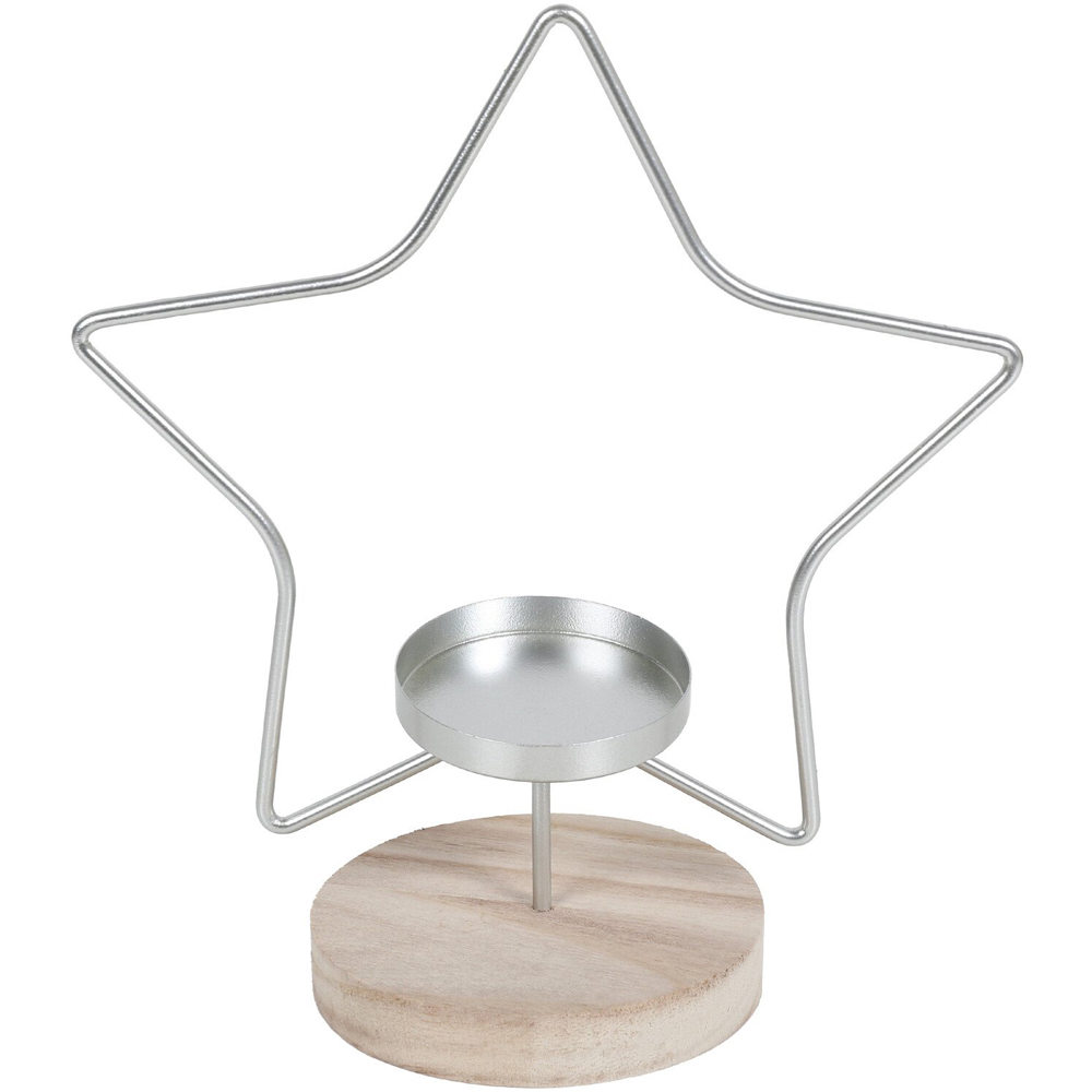 Single Star Tealight Holder in Assorted styles Image 5