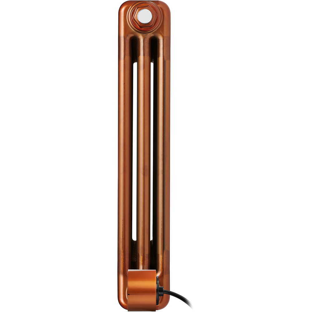 Terma Colorado Wi-Fi Copper Lacquer 3 Column Deep Electric Radiator 1000W 600 x 834mm Image 3