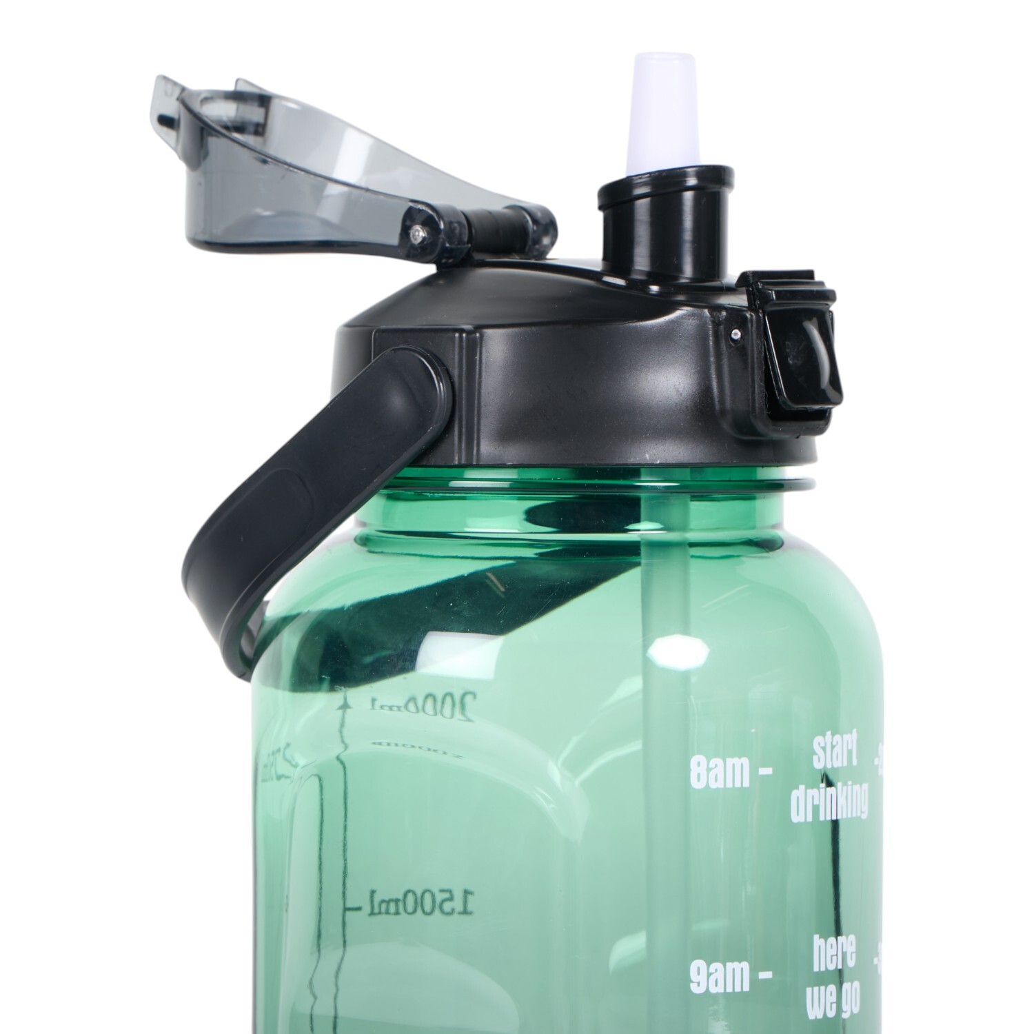 Ombre Sports Bottle with Handle 2L Green Image 4