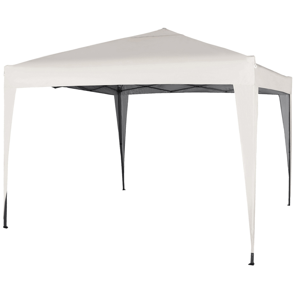 White Pop Up Outdoor Gazebo 3 x 3m Image 2