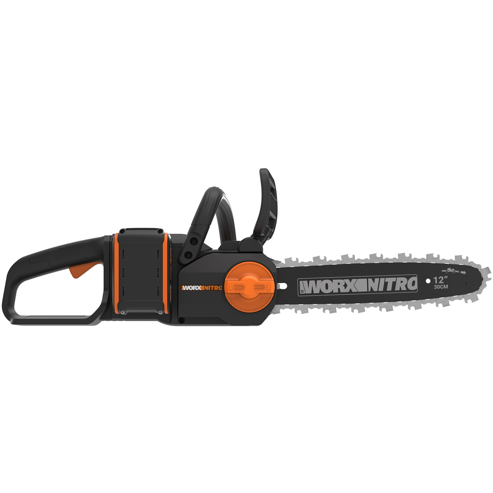 Worx Nitro WG350E 20V 30cm Cordless Brushless Chainsaw with 4.0Ah Battery Image 3