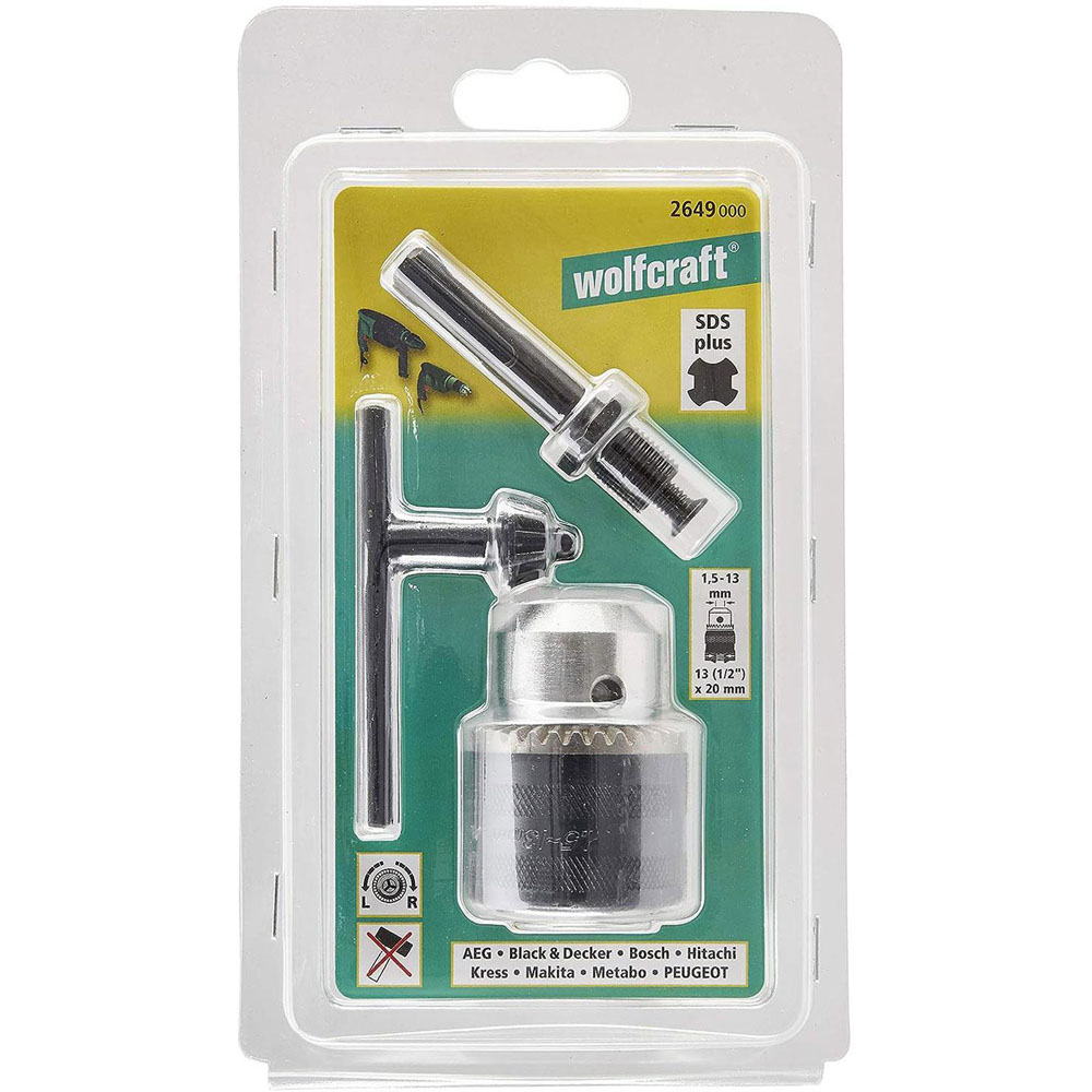 Wolfcraft R223905 3 Piece SDS Plus Set Image 4