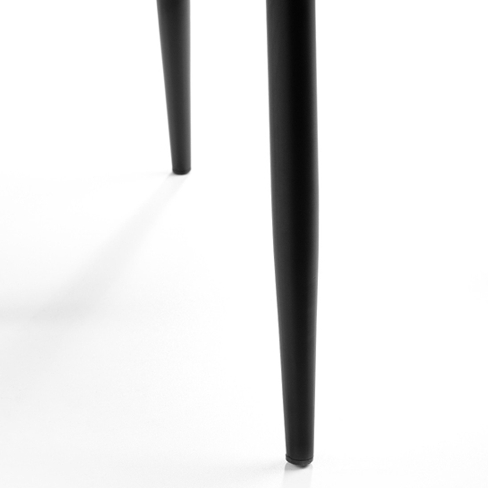 Julian Bowen Olympus Luxe and Marble Effect 6 Seater Dining Set Black and Blue Image 6