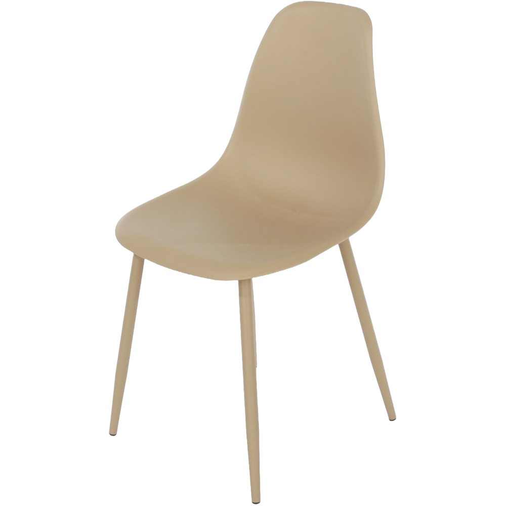 Core Products Rimini Cala 2 Seater Sand Bistro Table Set Image 6