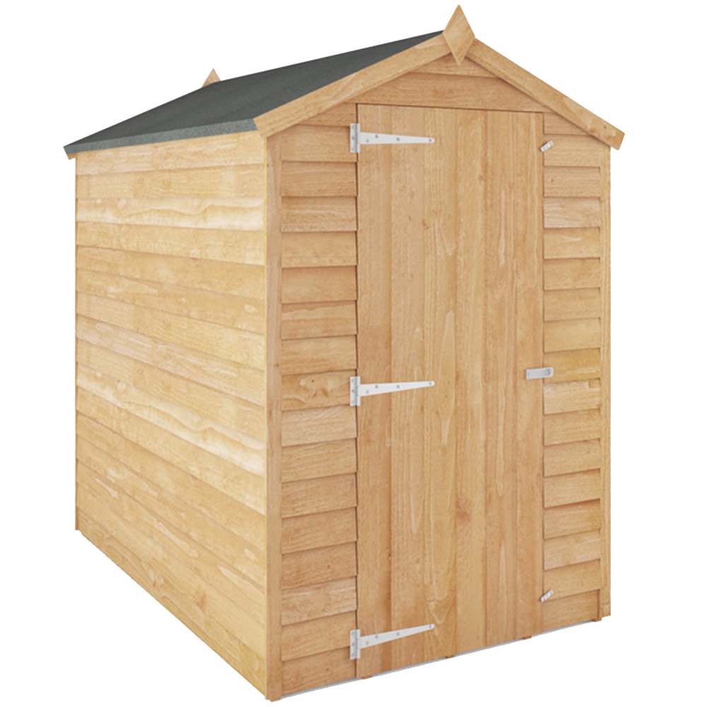 Mercia 6 x 4ft Overlap Apex Shed Image 1