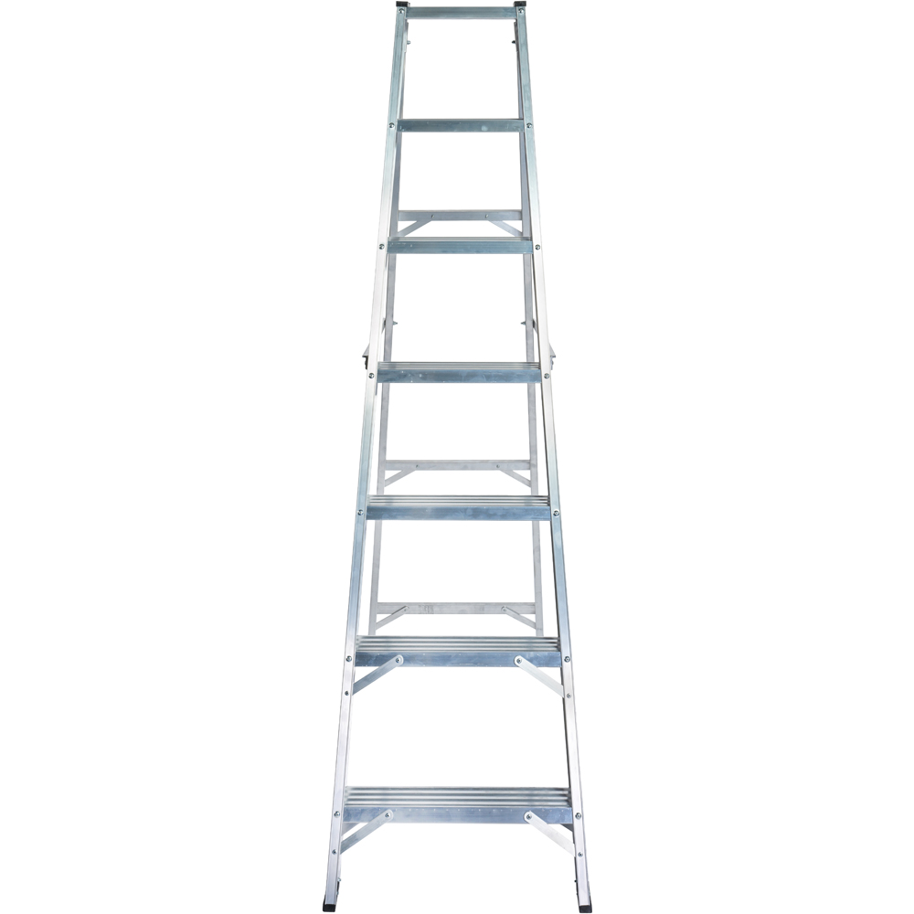 Lyte Ladders and Towers MagnaStep 7 Tread Aluminium Swingback Step Ladder Image 3