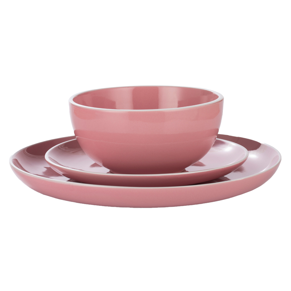 Waterside Bubble Gum 12 Piece Dinner Set Image 3