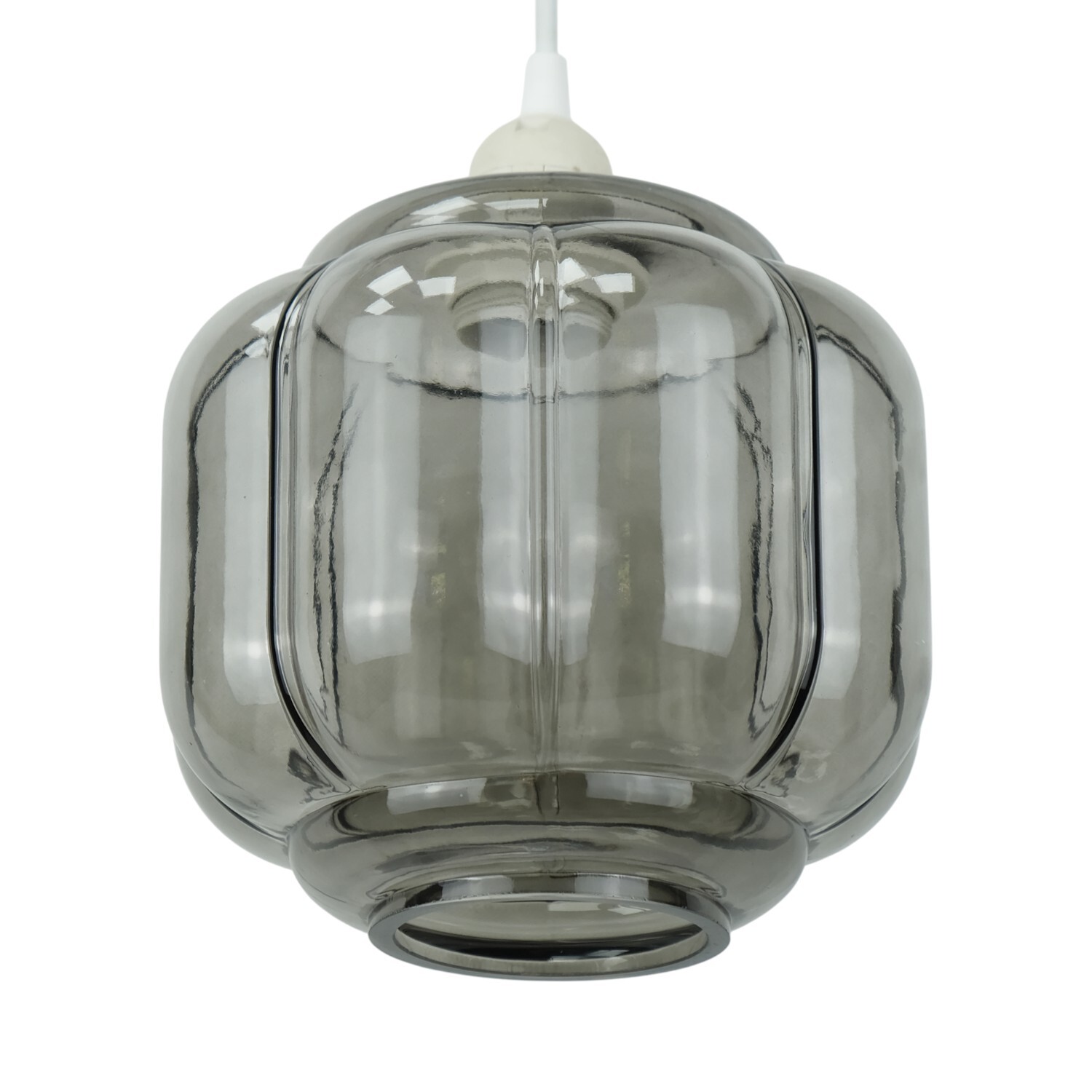 Nayeli Glass Pendant Grey Image 6