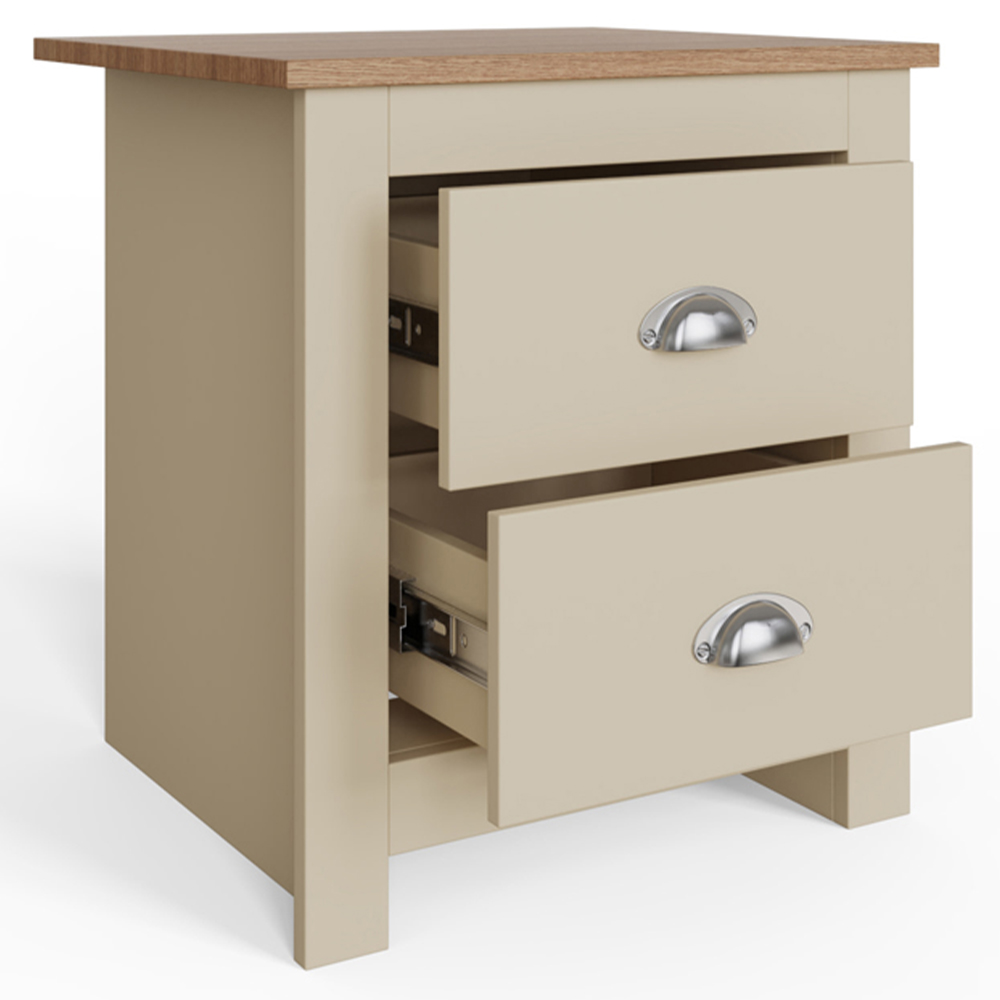 GFW Lancaster Cream 3 Piece Bedroom Furniture Set Image 5