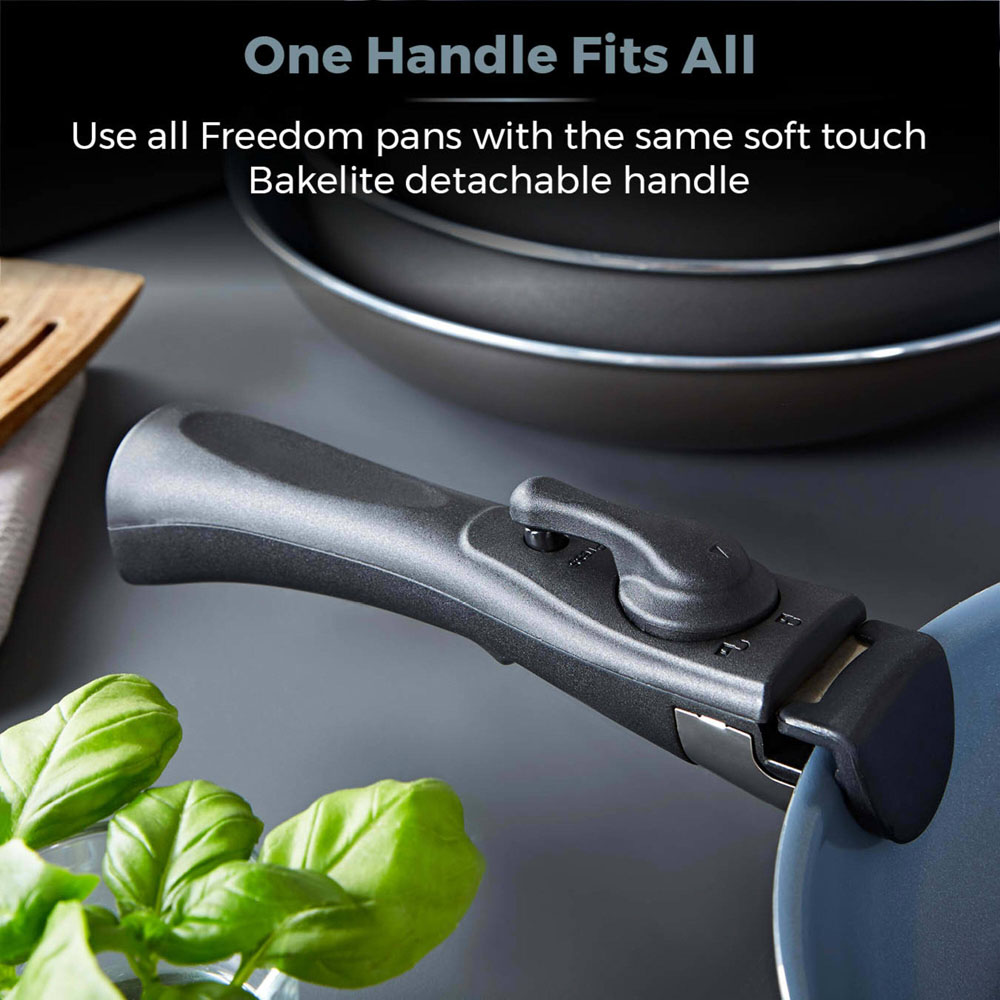 Tower 7 Piece Grey Cookware Set Image 4