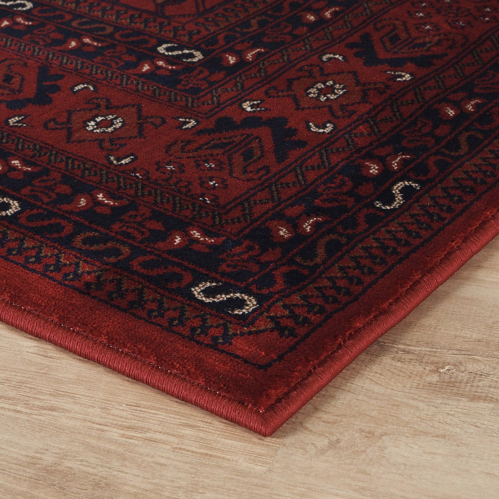 Desire Rugs Yasmin Red Traditional Bukhara Oriental Style Rug 60 x 220cm Image 4