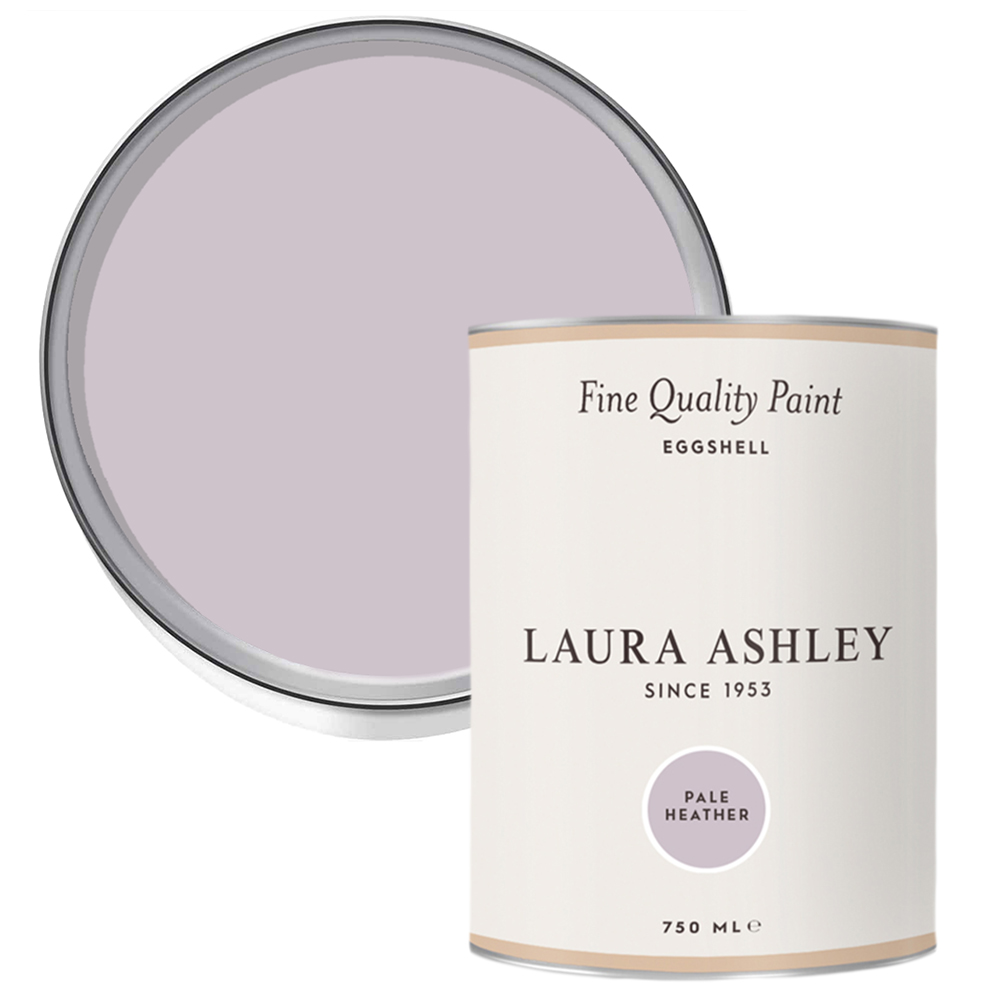 Laura Ashley Pale Heather Eggshell Paint 750ml Image 1
