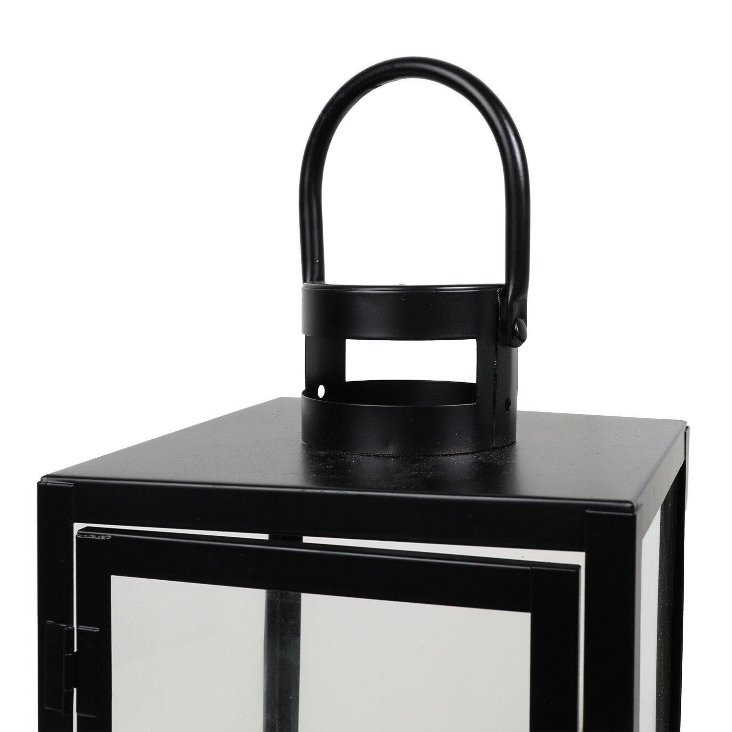 Black Matte Lantern Image 3