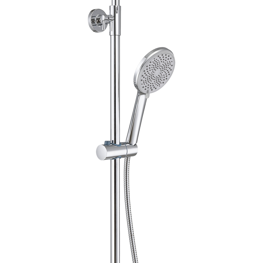 Living and Home Chrome-Plated Thermostatic Shower Mixer Set Image 3