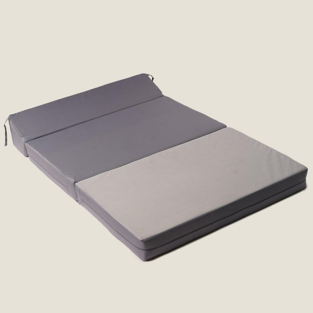 Kaikoo Double Grey Foldable Bed Image 3