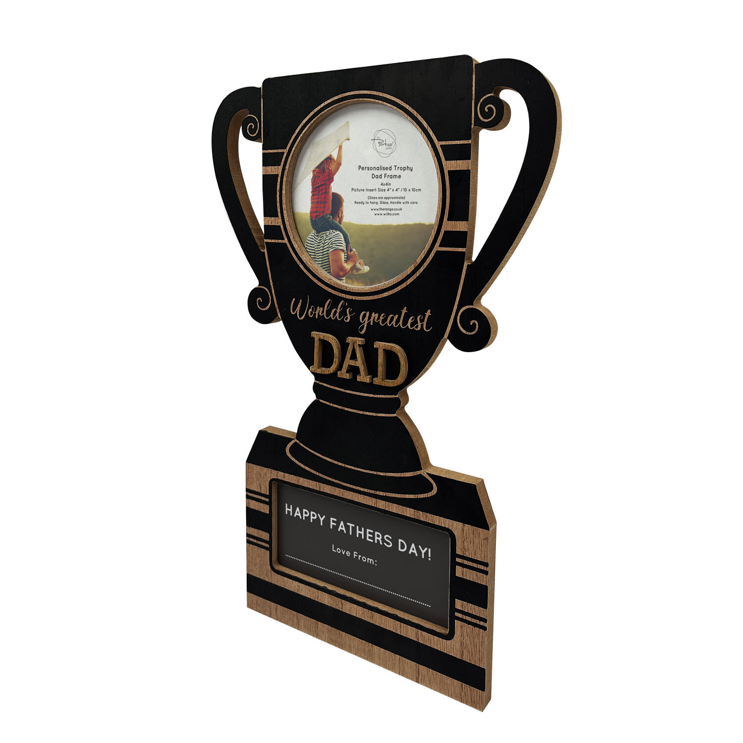 Personalised Trophy Daddy Frame - Multicolour Image 2
