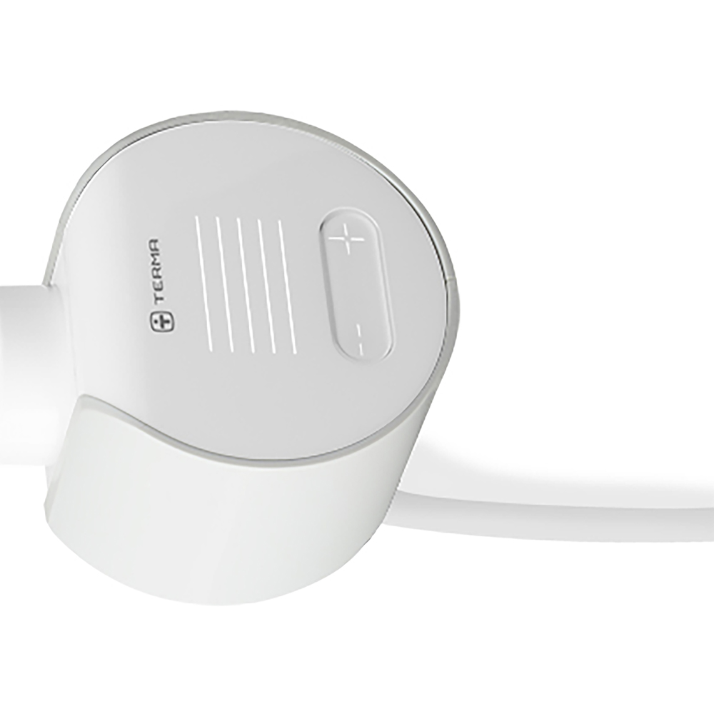 Terma Warp-Room E Wi-Fi Matt White Electric Radiator 1200W 630 x 1045mm Image 5