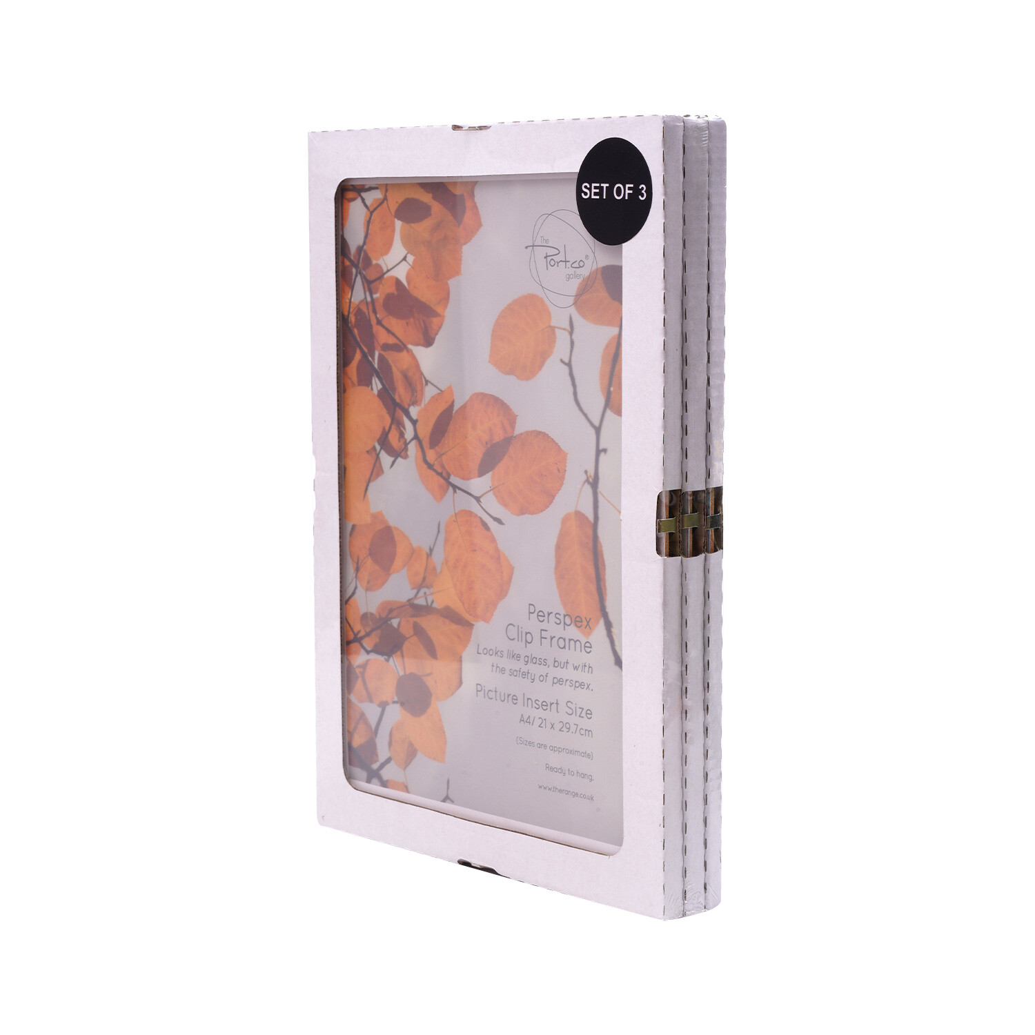 Set of 3 Perspex Clip Frames - Clear Image 6