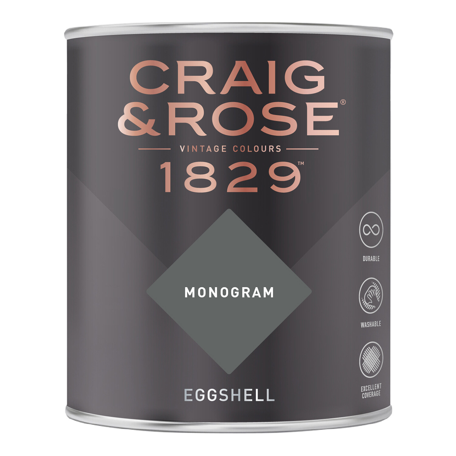 Craig and Rose Eggshell Paint - Monogram Image 2