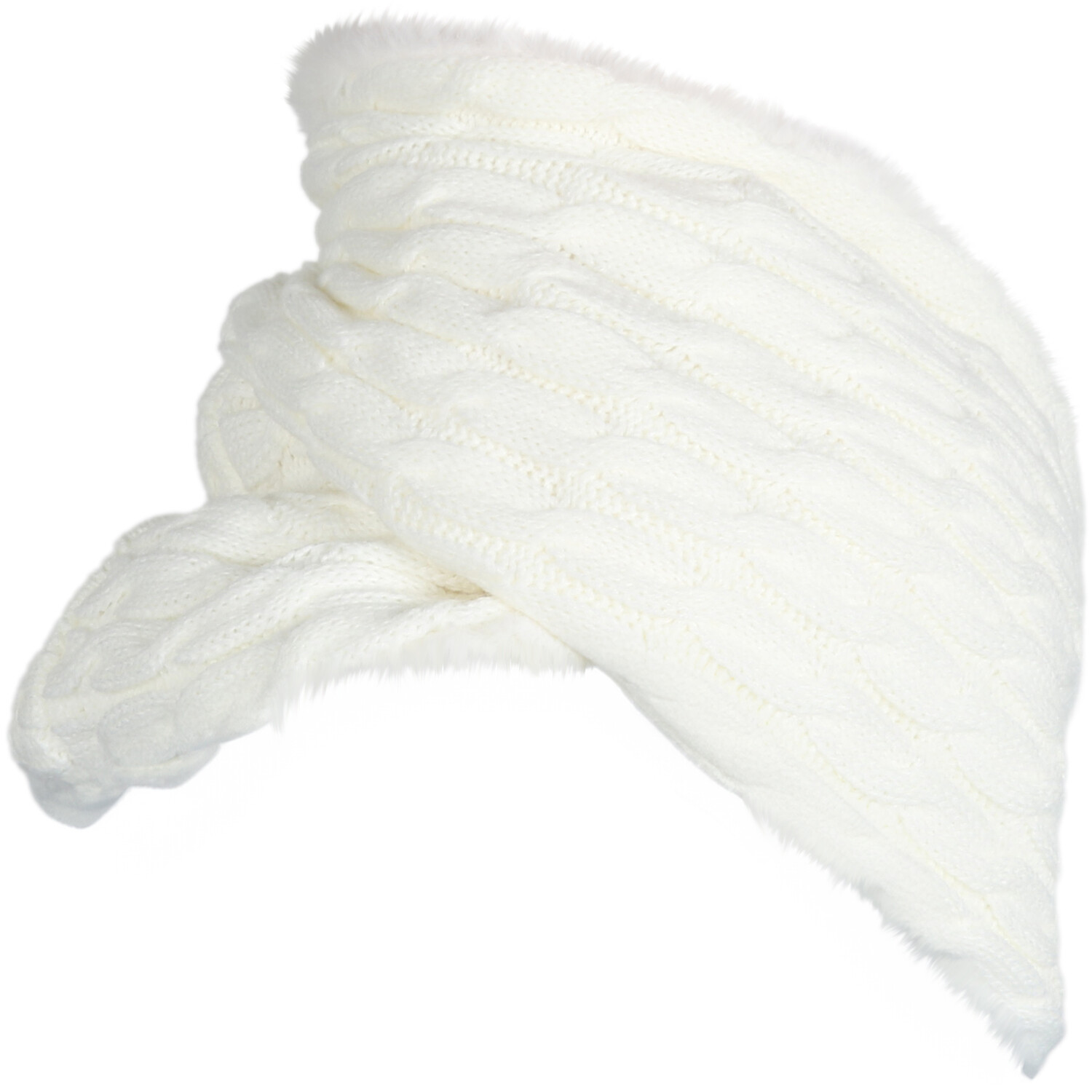 Neck Warmer with Fur Image 6