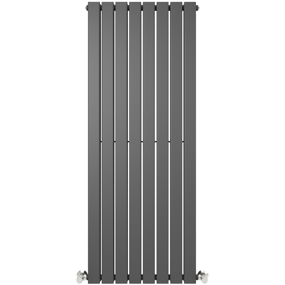 Anthracite 6925 BTU Double Flat Panel Vertical Column Radiator 1600 x 544mm Image 3