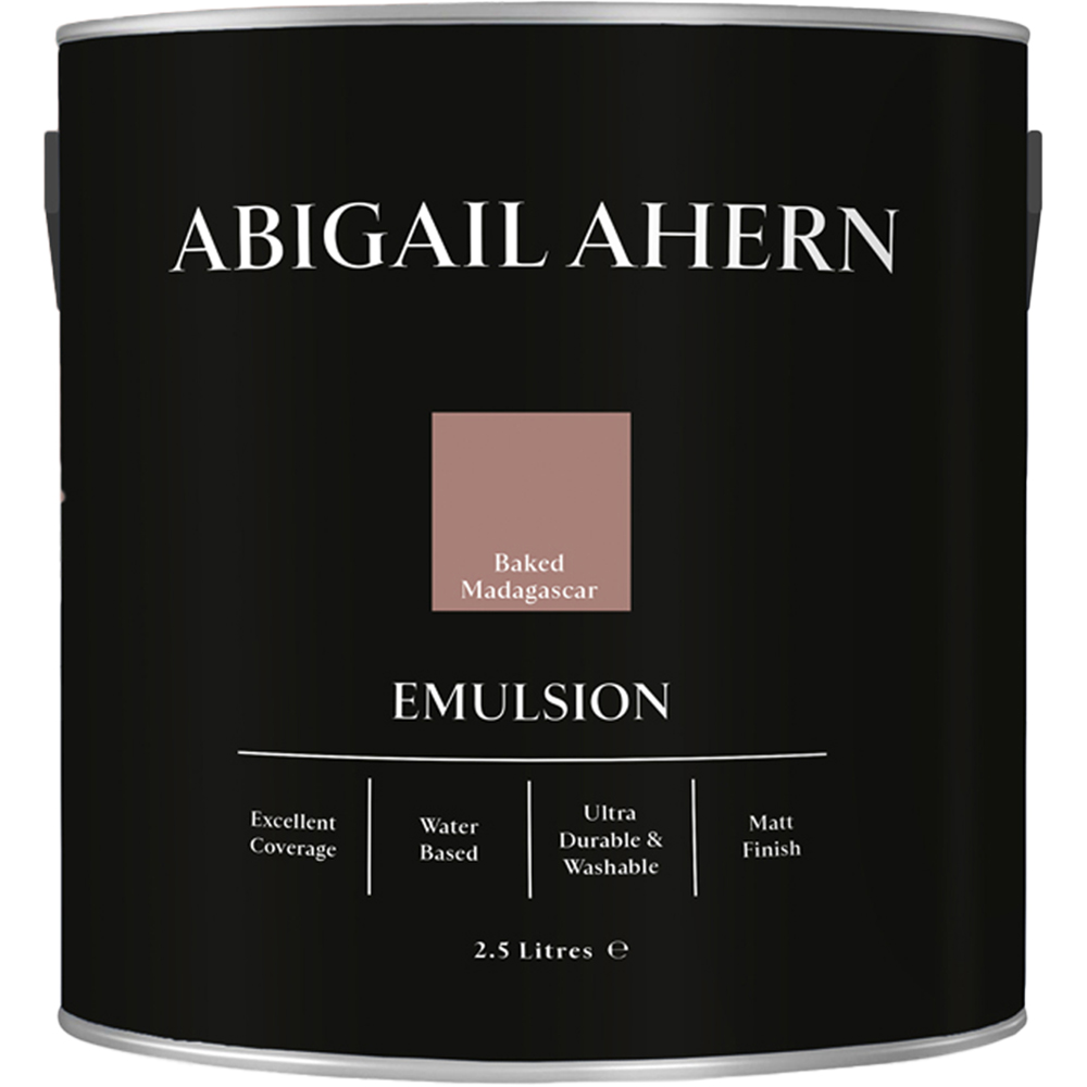 Abigail Ahern Walls and Ceilings Baked Madagascar Emulsion Paint 2.5L Image 2