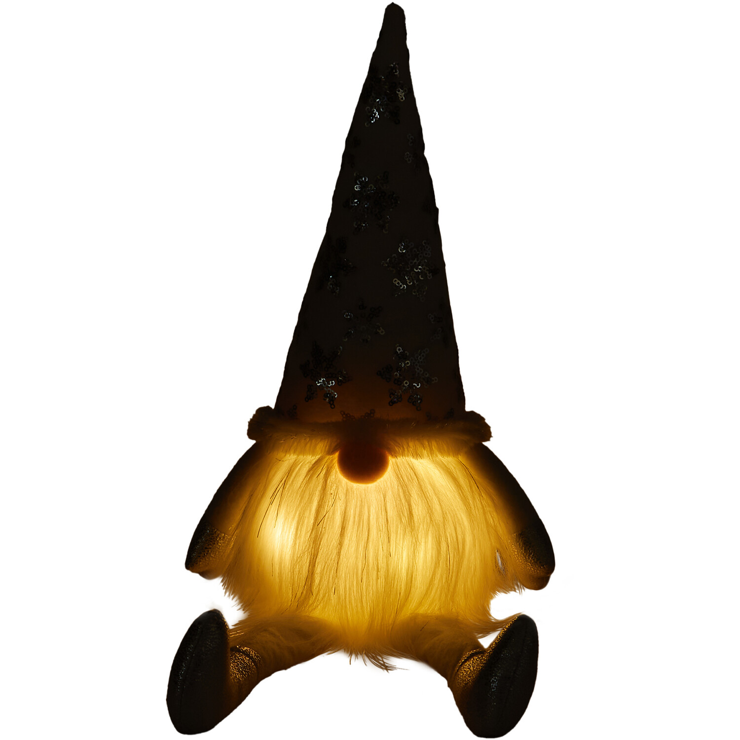 LED Shelf Sitting Snowflake Gonk - White Image 4