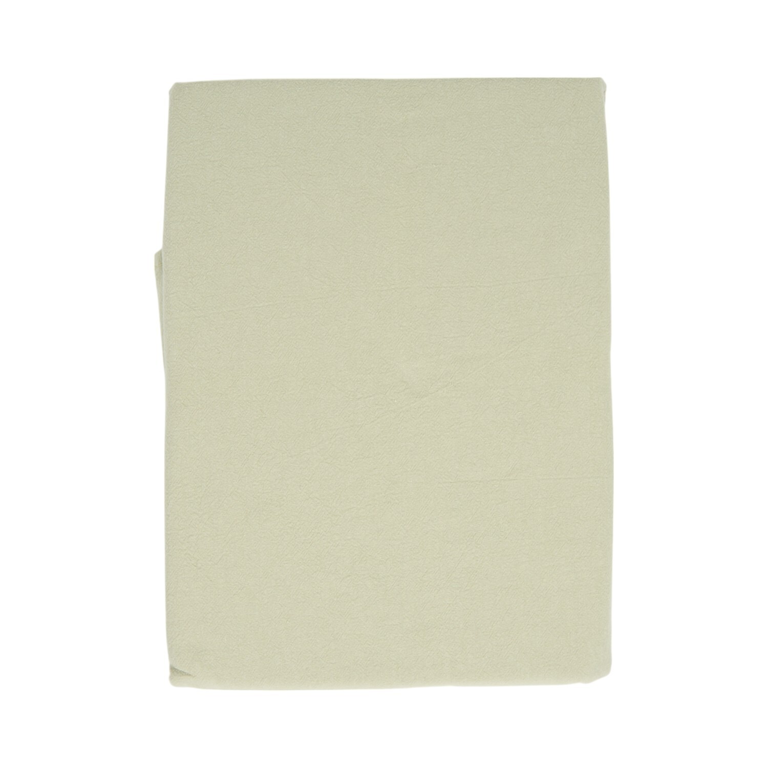 Washed Cotton Tablecloth Green Image 2