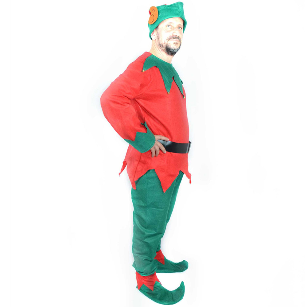 Shatchi Christmas Adult Unisex Elf One Size Costume Accessory Image 2