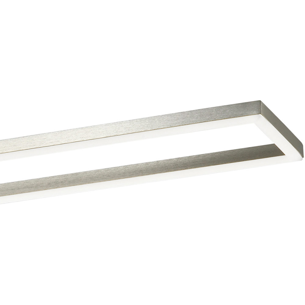 Happy Homewares Strip Brushed Nickel LED Ceiling Light Fitting Image 4