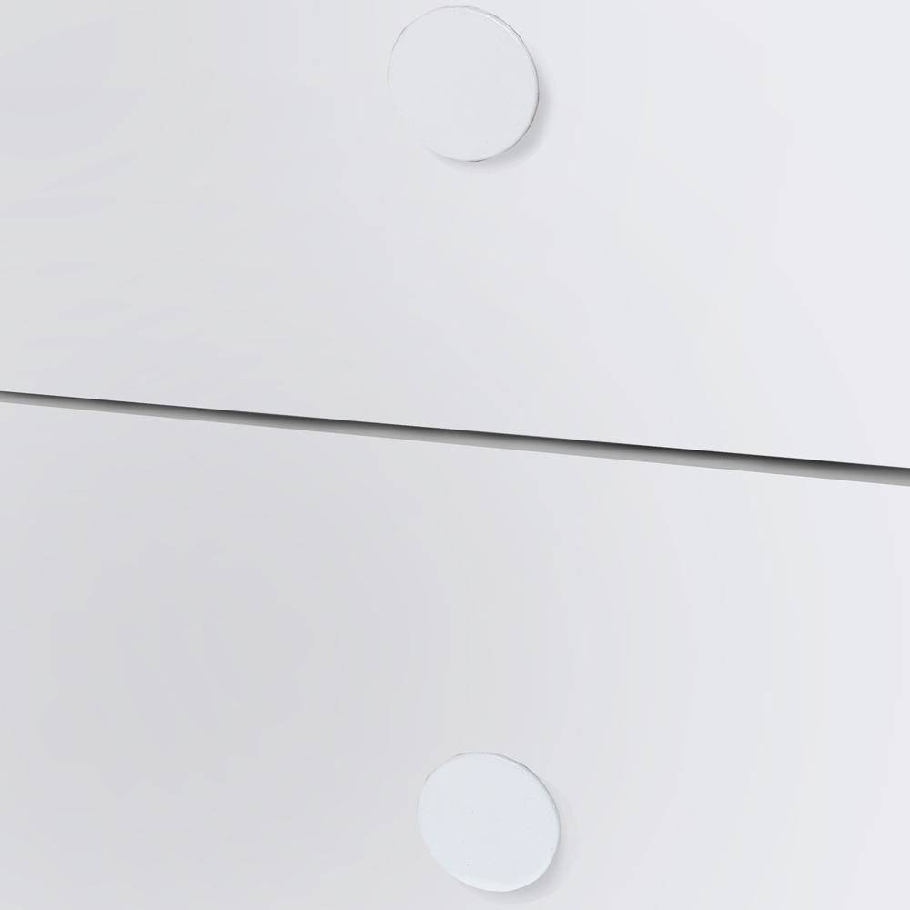 Julian Bowen Orpheus All White Mid Sleeper with Storage Image 7