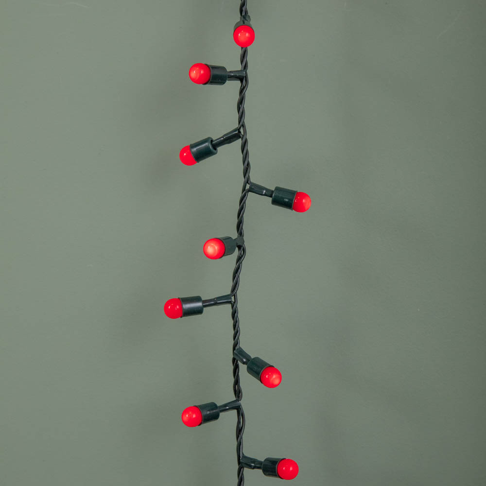 Samuel Alexander 1000 Red LED Berry Multi-Function Green String Light Image 5