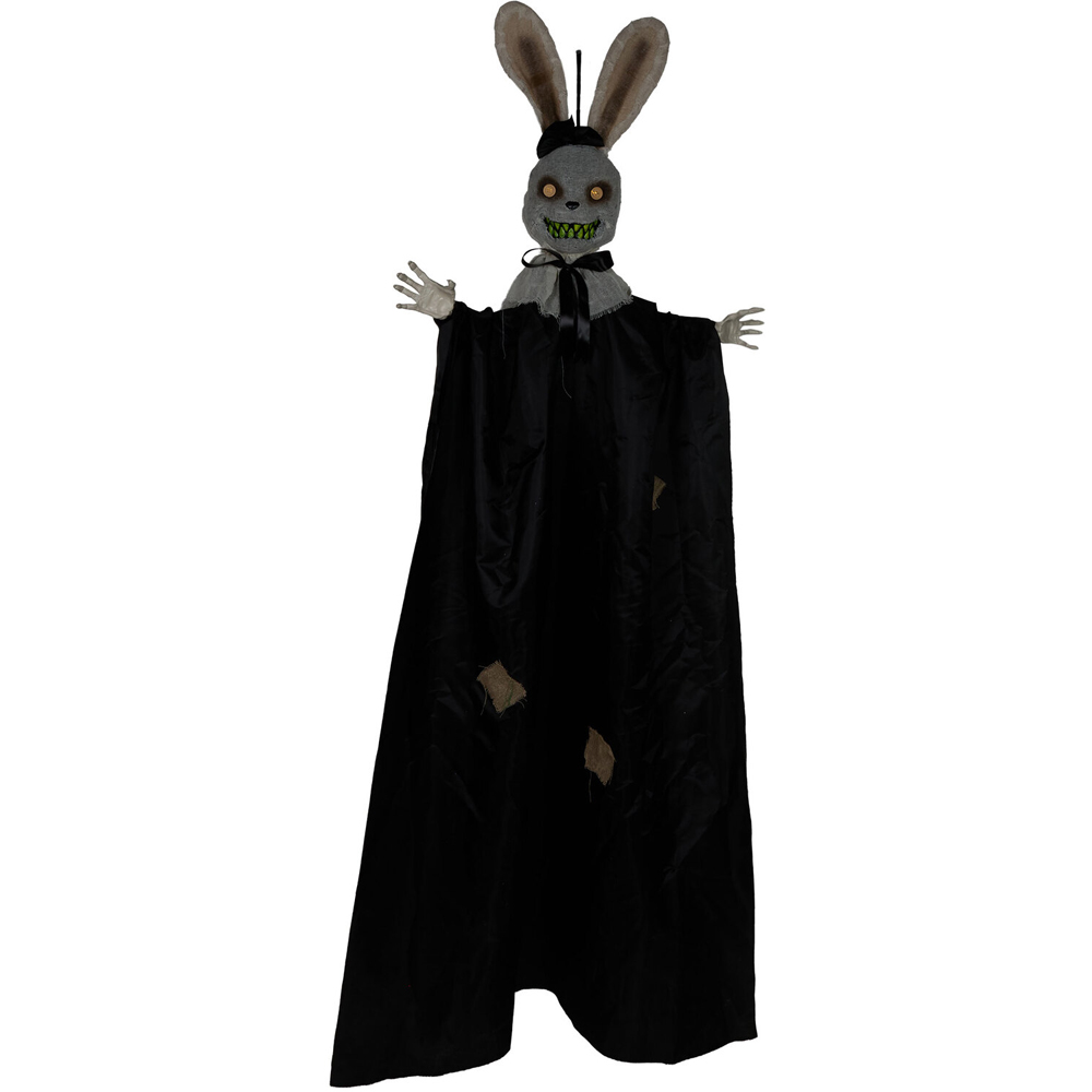 Hanging Halloween Rabbit Decoration Black Image 3