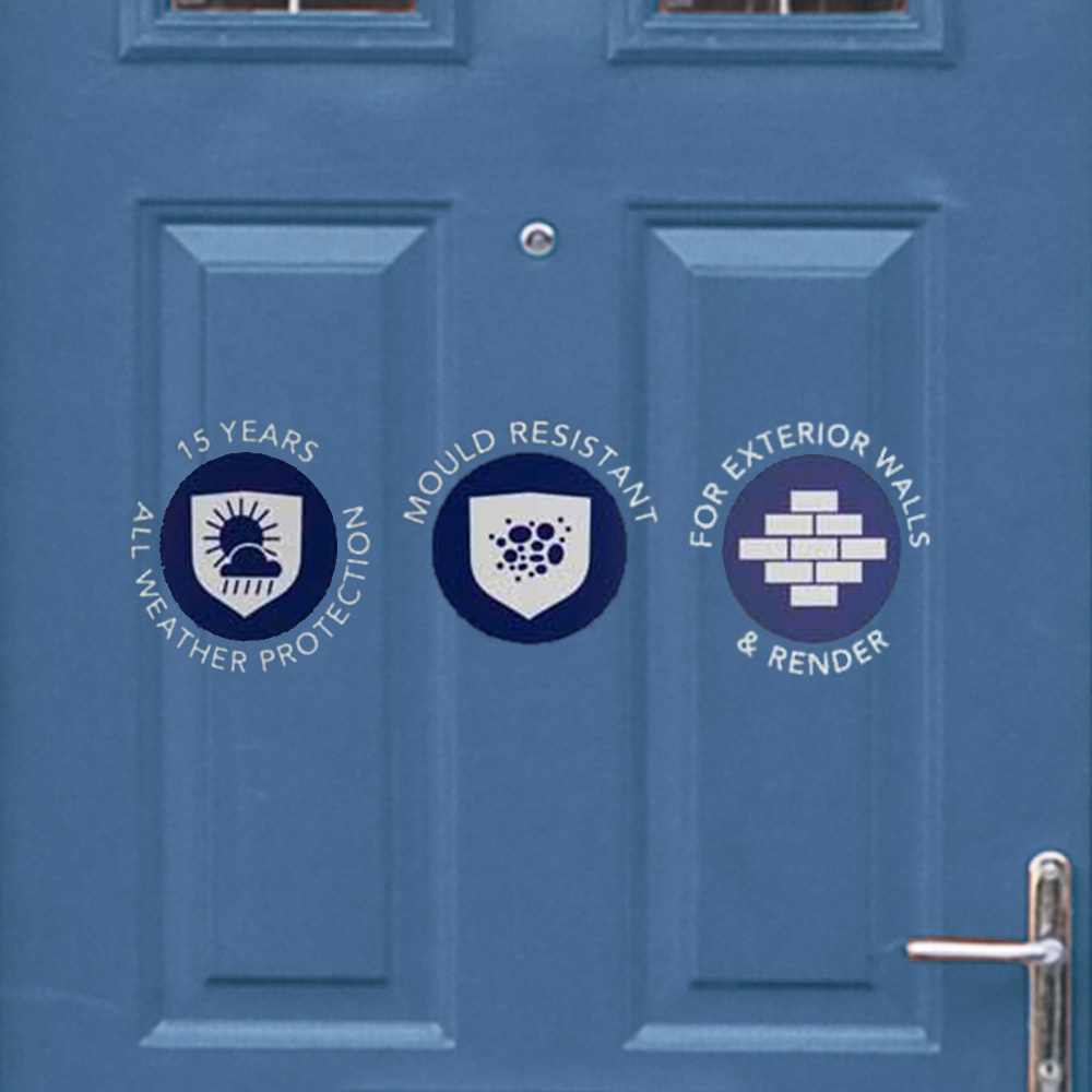 Wilko Country Cream Textured Masonry Paint 5L Image 3