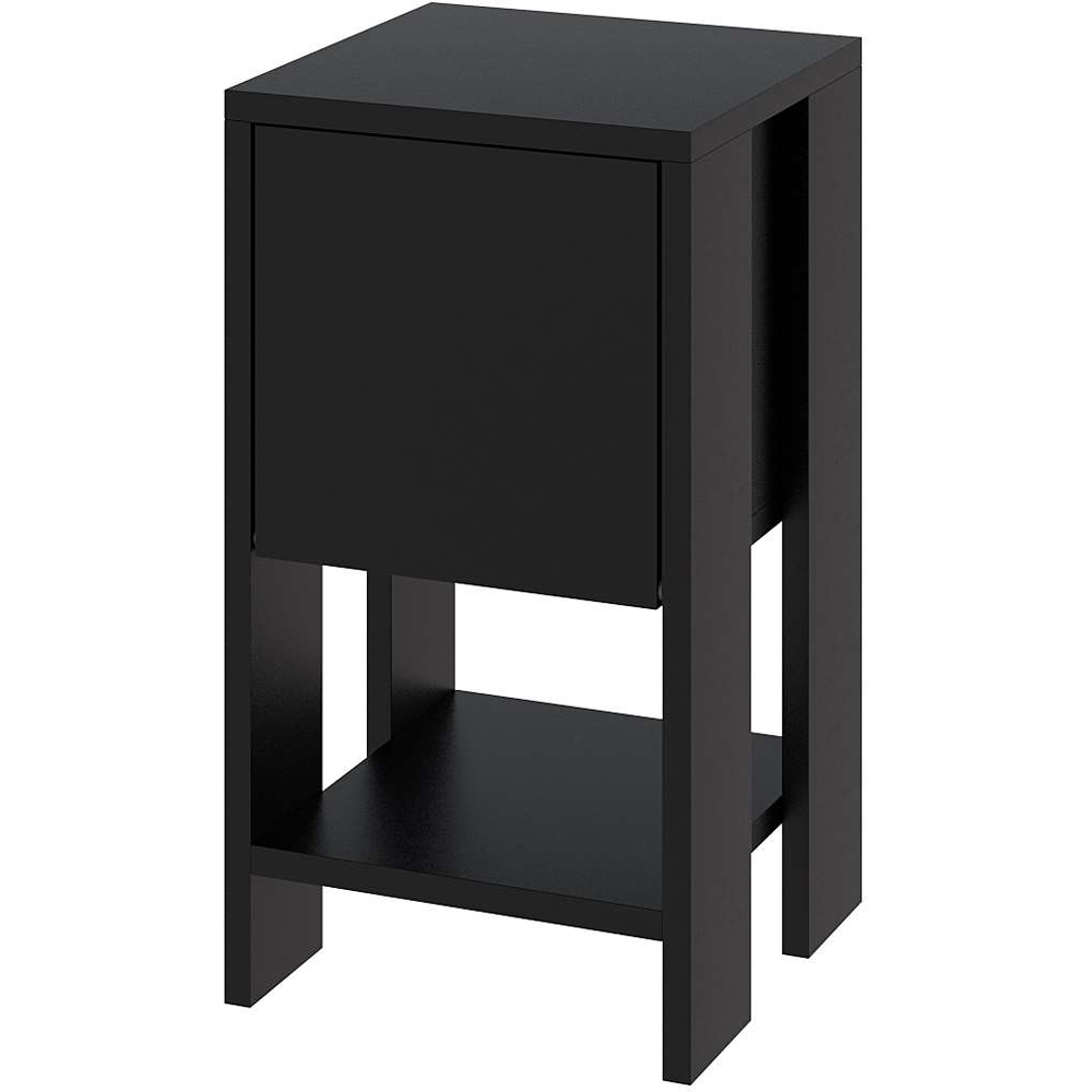 Decortie Ema Black Bute Bedside Table Image 2
