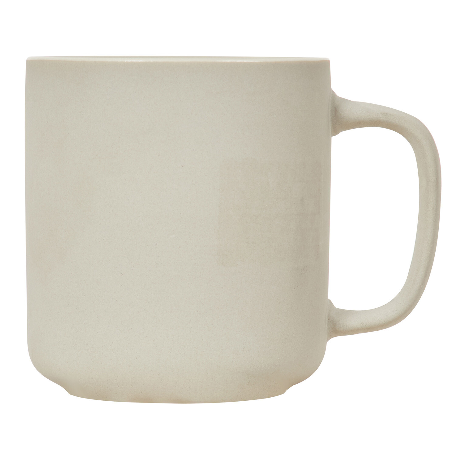 Set of 4 Matt Greige Mugs - Greige Image 2