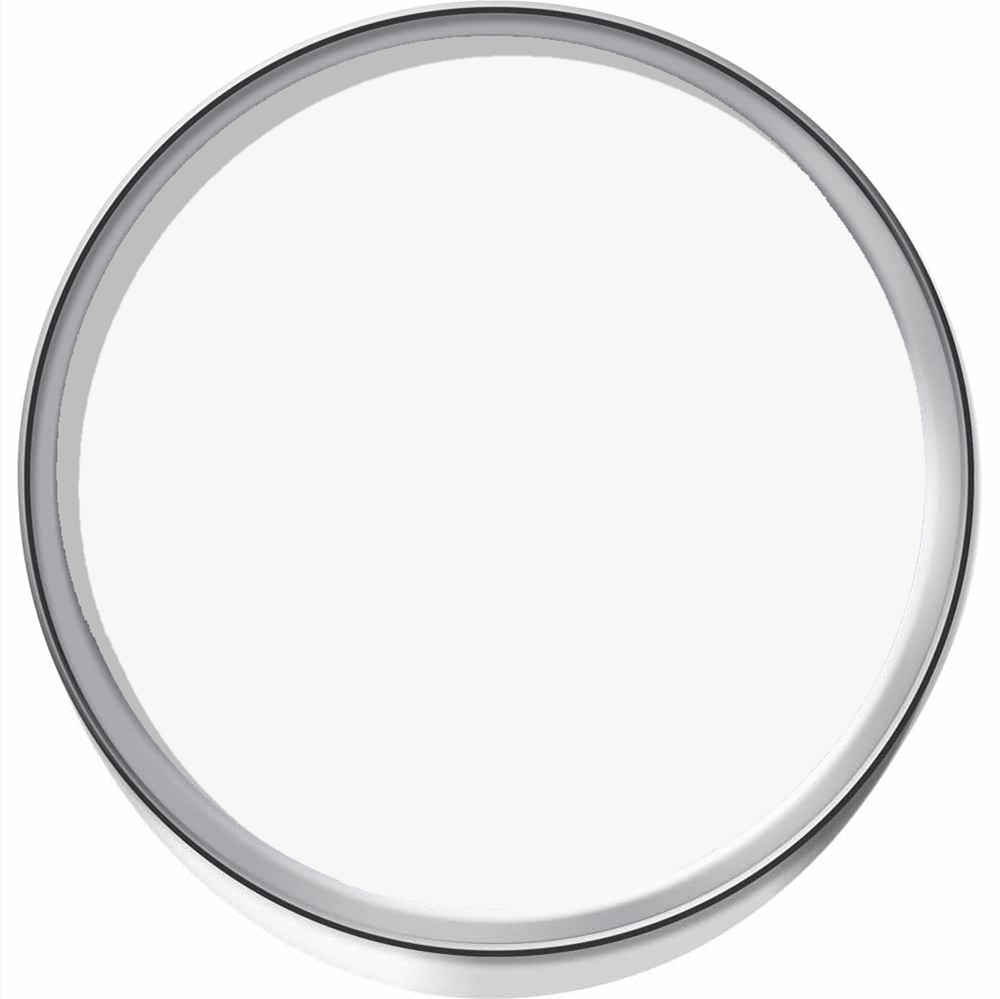Hemway Bright White Furniture and Walls Matt Chalk Paint 1L Image 3