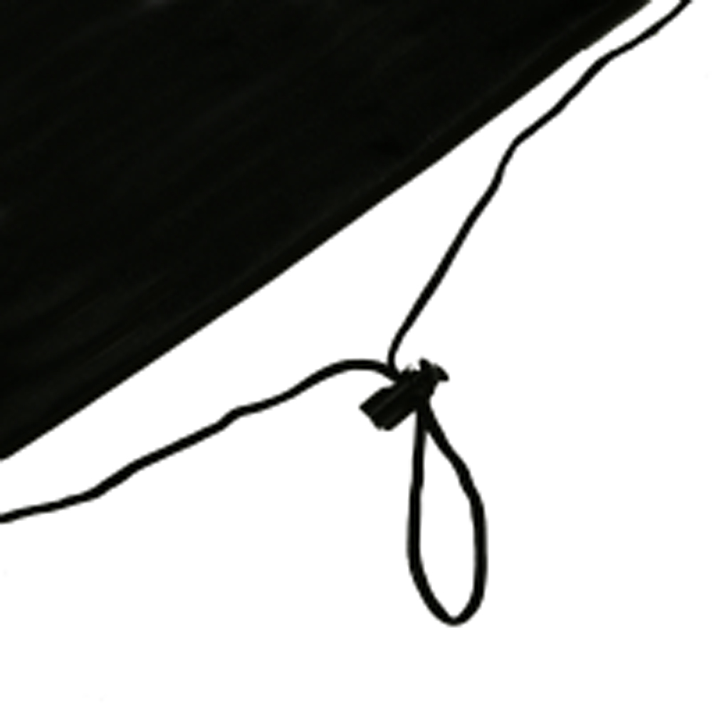 Charles Bentley 3 Seater Garden Swing Seat Cover Black Image 3