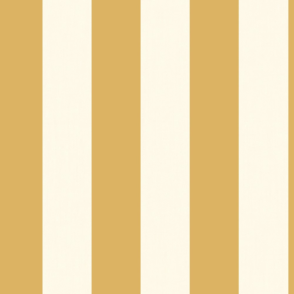 Fine Decor Juliette Stripe Ochre Wallpaper Image 1