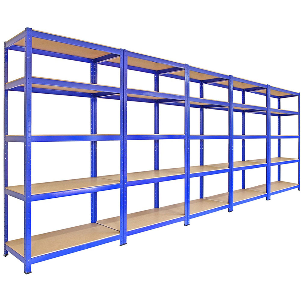 Monstershop Blue Storage Racks 90cm 5 Pack Image 2