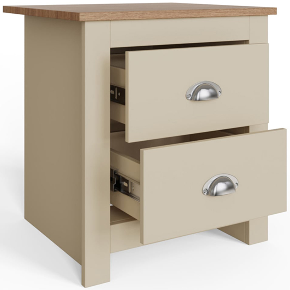 GFW Lancaster Cream 4 Piece Bedroom Furniture Set Image 4