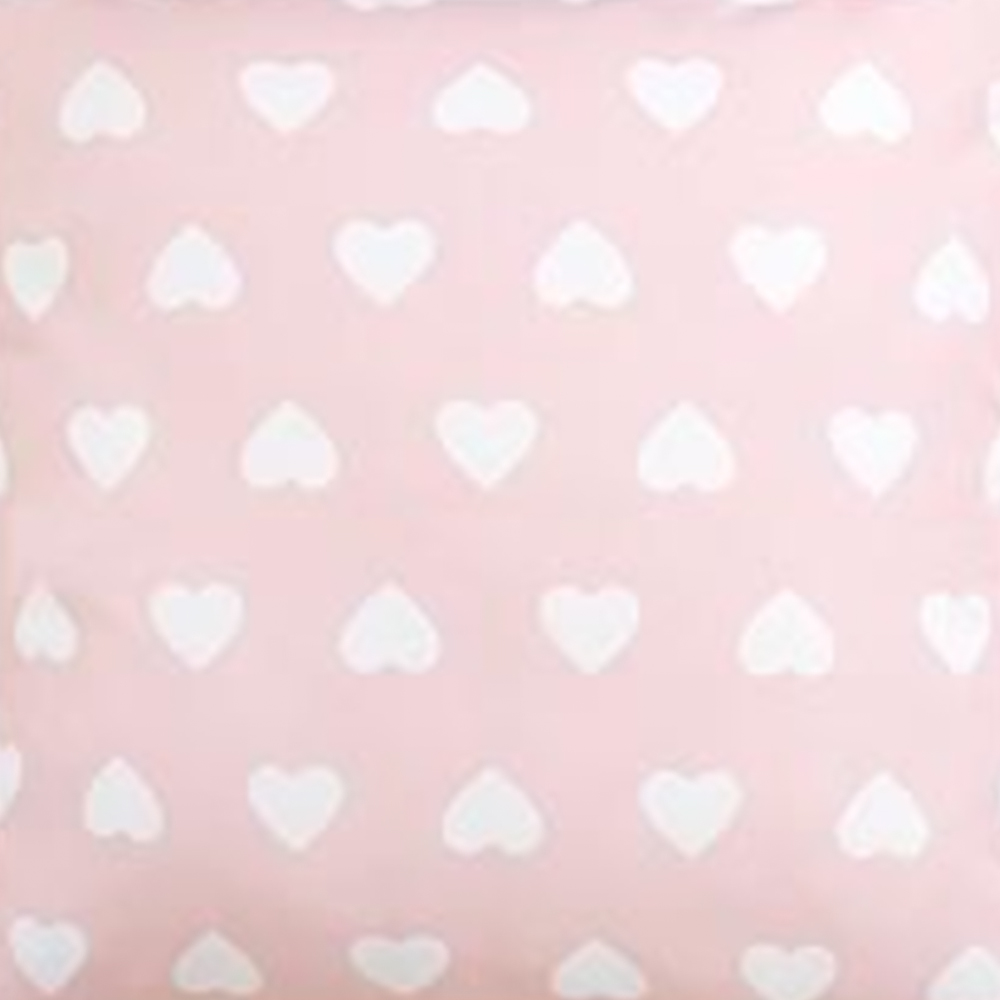 Kaikoo Heart Pink Print Cushion Image 2