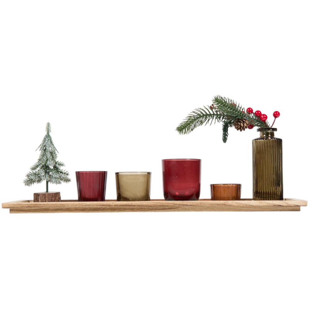 Forest Festive Candle Tray Image 2