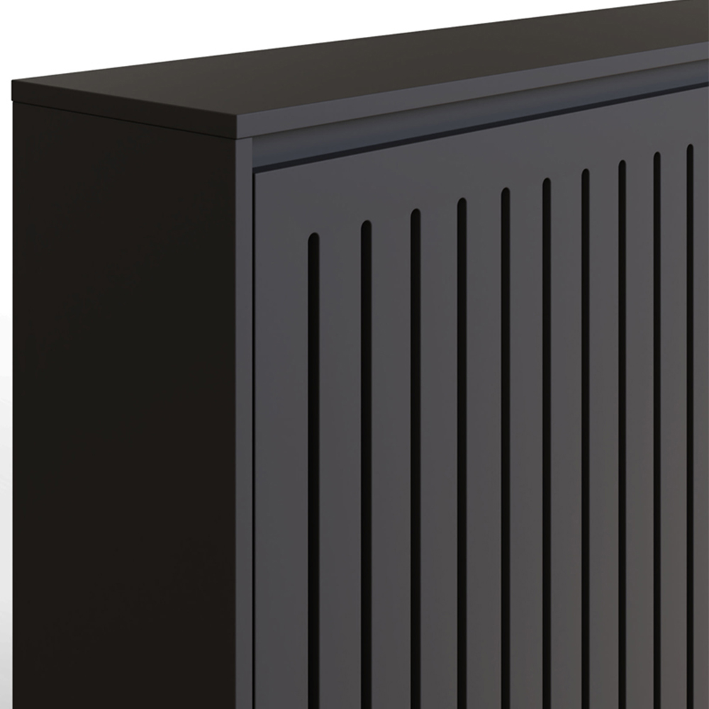 GFW Cooper Black Storage Radiator Cover 1410 x 950mm Image 6
