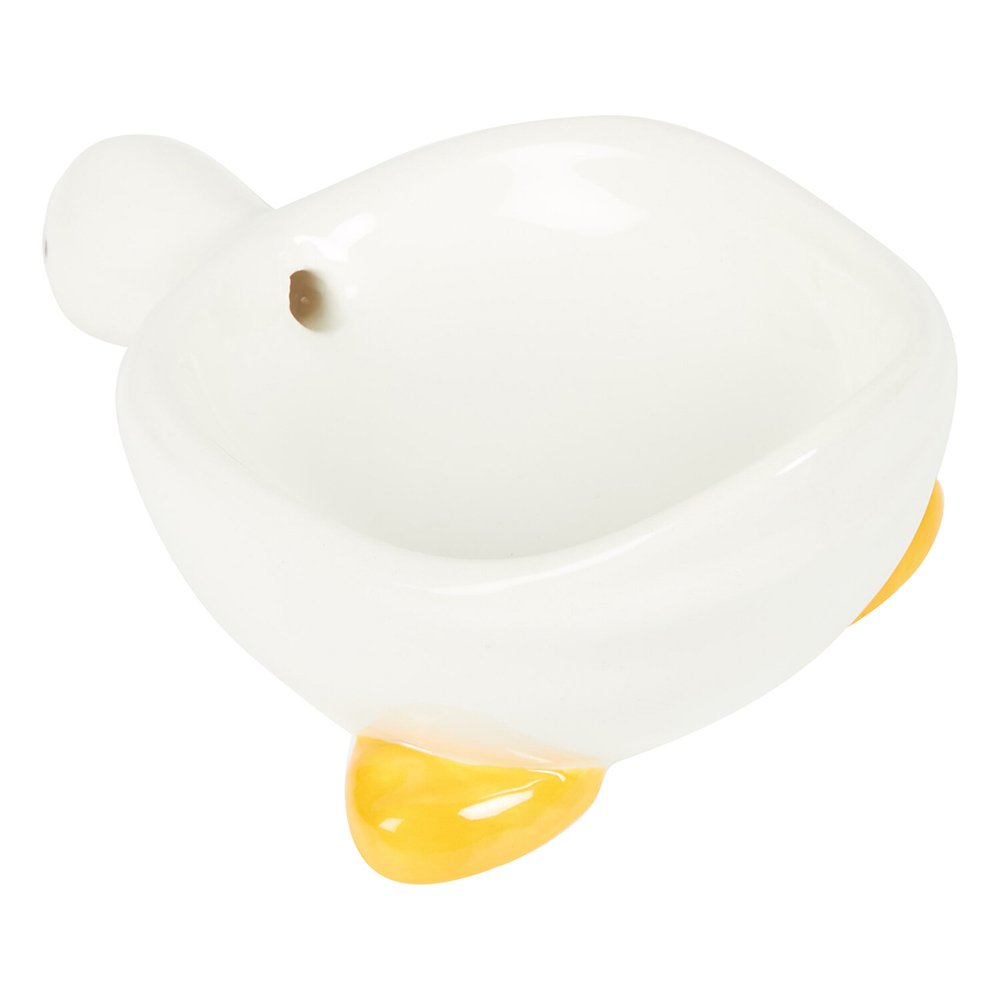 Duck Soap Dish White Image 3