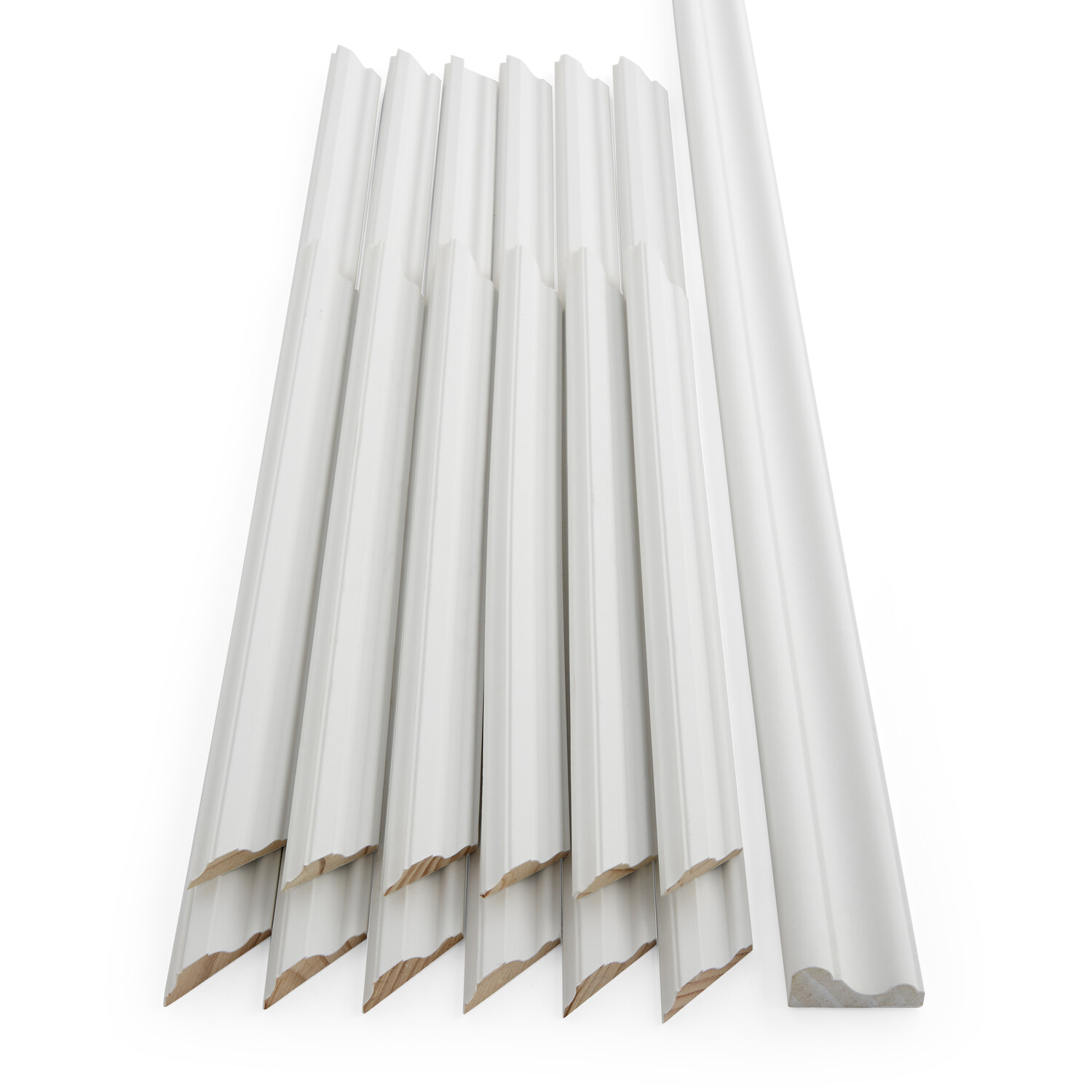 Paint Ready Rectangular Wall Panel Kit  With Dado Image 3