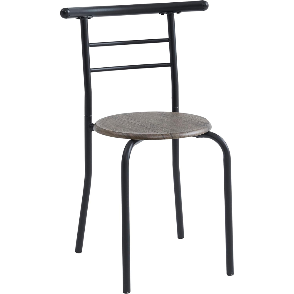 Barley 2 Seater Brown Dining Table Image 3