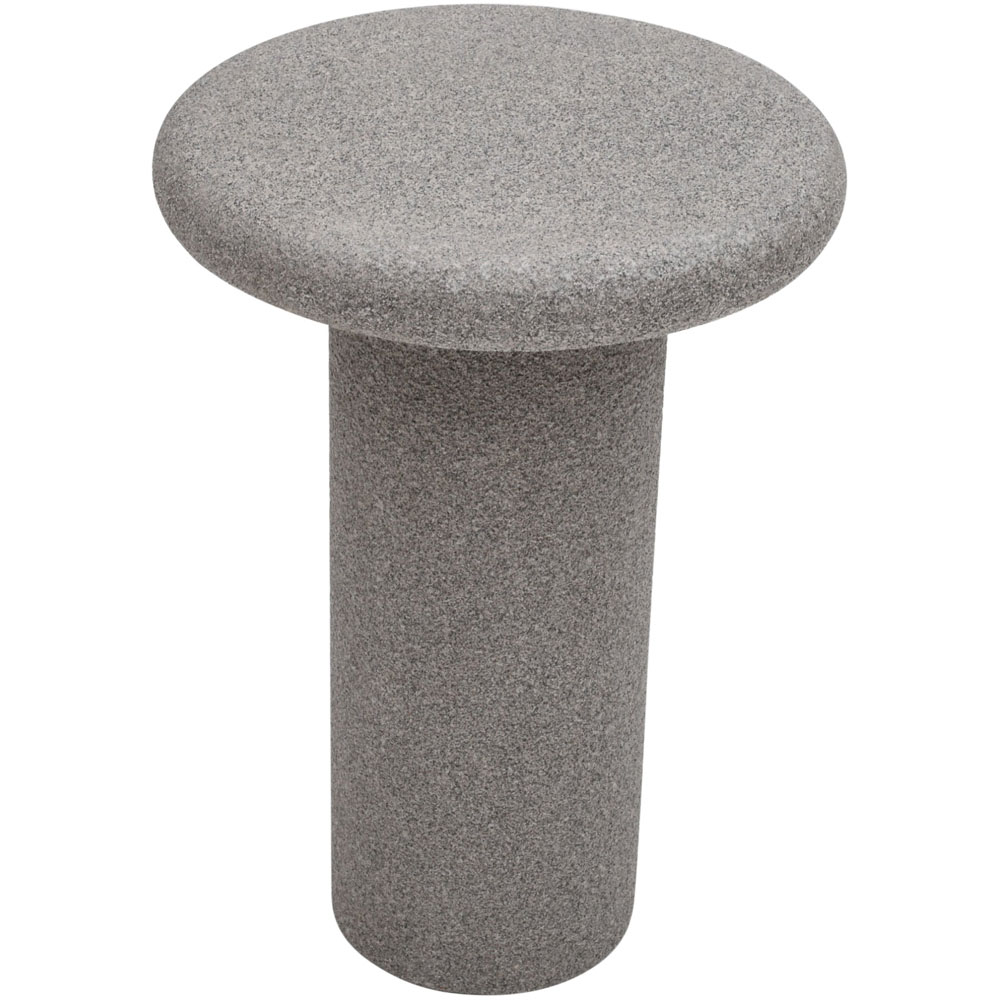 IH Design Udaipur Concrete Round End Table Image 3