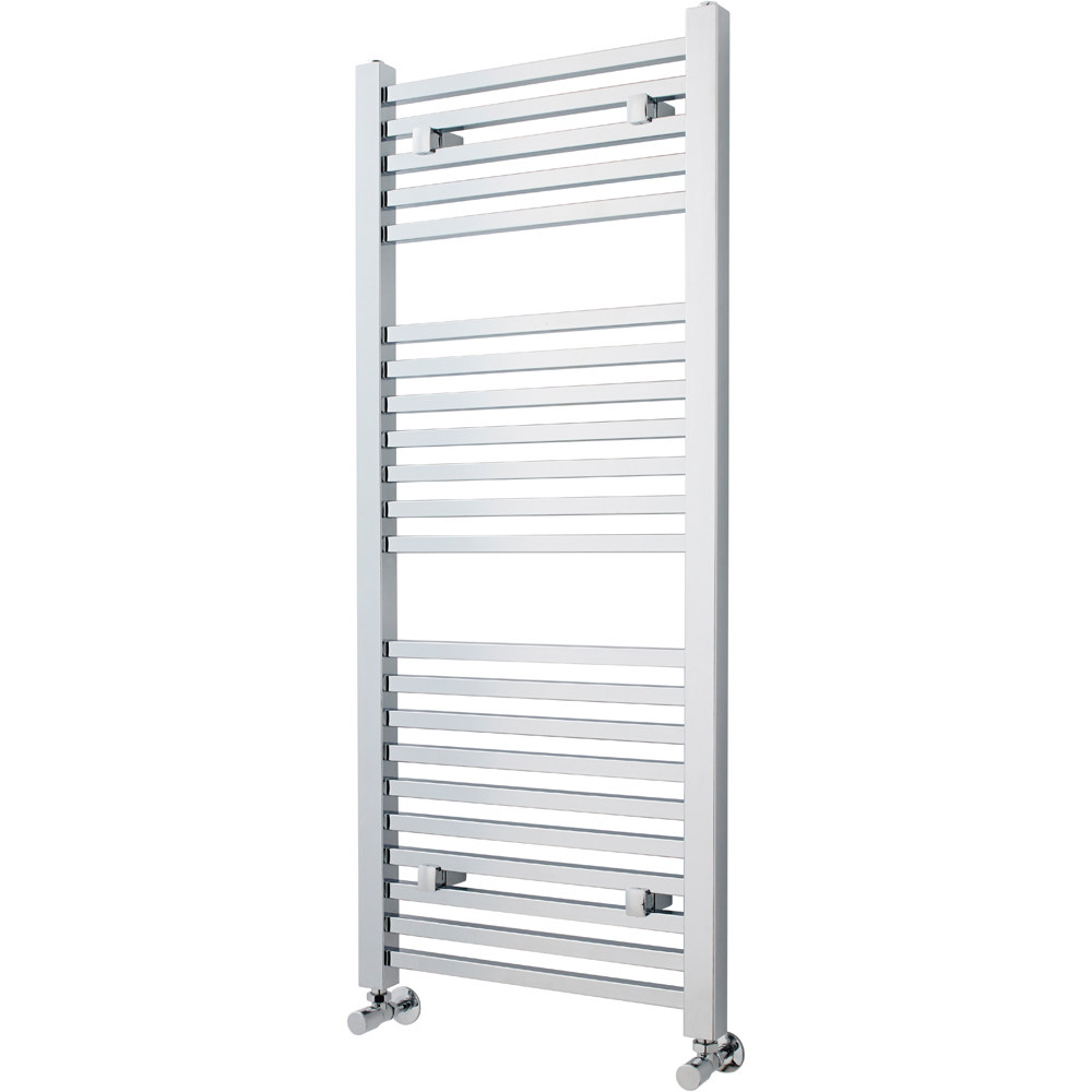 nuie Chrome Square Ladder Rail 1200 x 500mm Image 1
