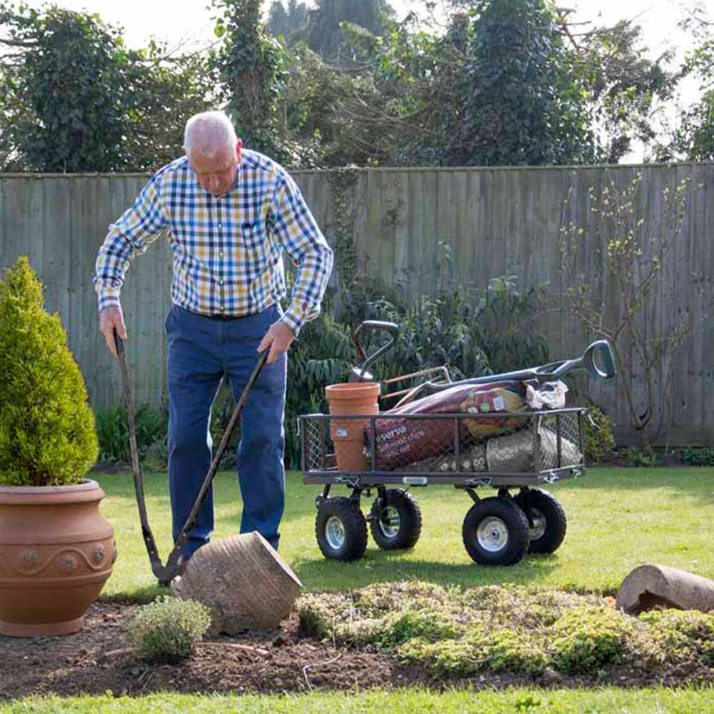 Handy THGT Garden 200KG Trolley Image 3